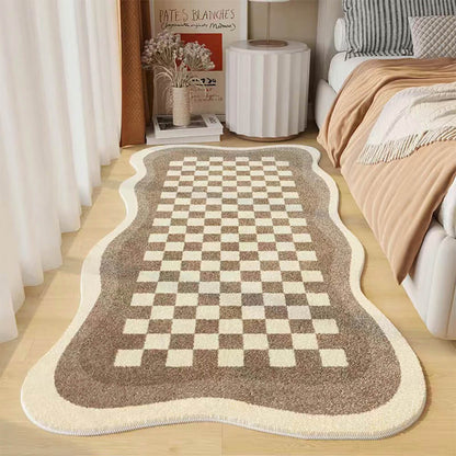 Tapis de Chevet en Faux Cachemire | Confort et Style pour Votre Chambre