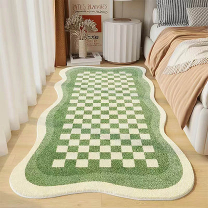 Tapis de Chevet en Faux Cachemire | Confort et Style pour Votre Chambre