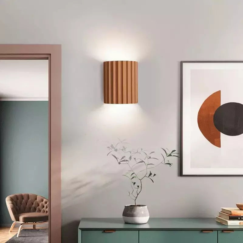 Applique Murale Moderne Macaron | Élégance Contemporaine et Chaleur Atmosphérique
