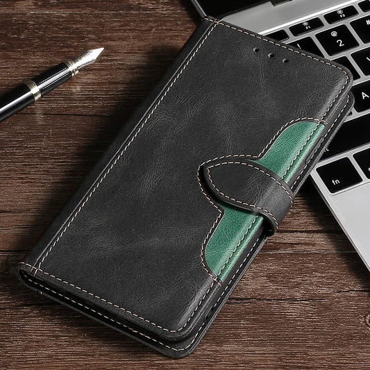 Étui en Cuir Magnétique pour iPhone | Protection Élégante et Rangement Pratique