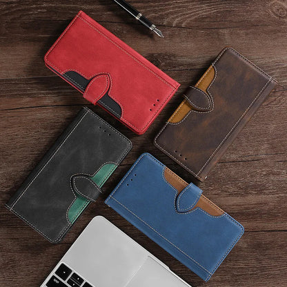 Étui en Cuir Magnétique pour iPhone | Protection Élégante et Rangement Pratique