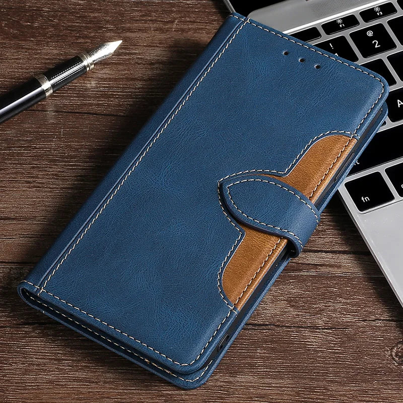 Étui en Cuir Magnétique pour iPhone | Protection Élégante et Rangement Pratique