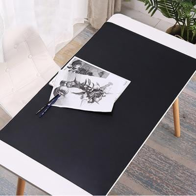 Tapis de Bureau en Cuir PU | Protection et Style pour Espace de Travail