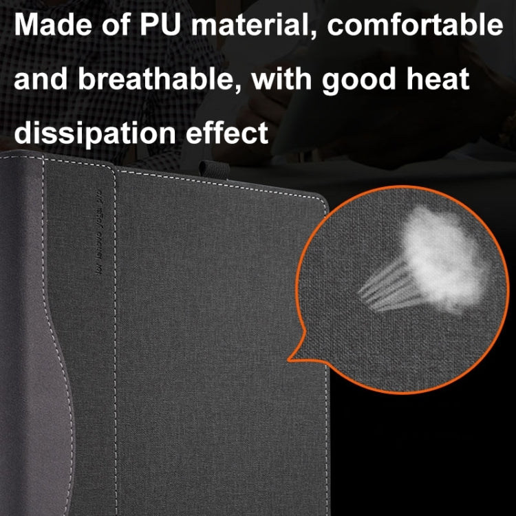 Housse d'ordinateur Portable 13,3 Pouces | Cuir PU Durable et Antidérapant