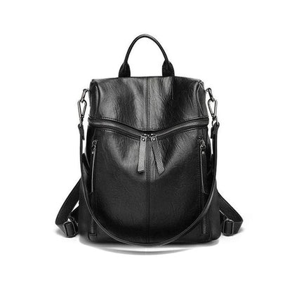 Sac à Dos en Cuir pour Voyage | Compartiments Spacieux et Résistant à l'Eau