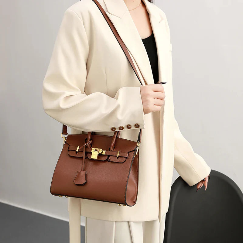 Sac à Bandoulière en Cuir de Luxe | Élégance Intemporelle et Polyvalente