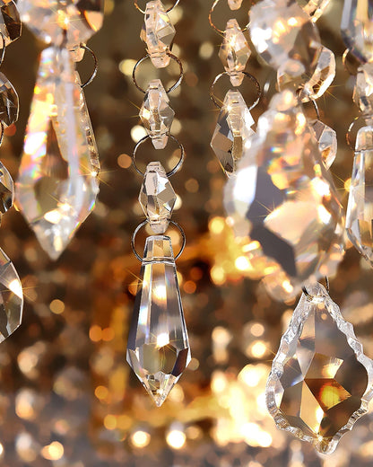Luminaire de Plafond en Cristal | Élégance et Brillance pour Intérieurs