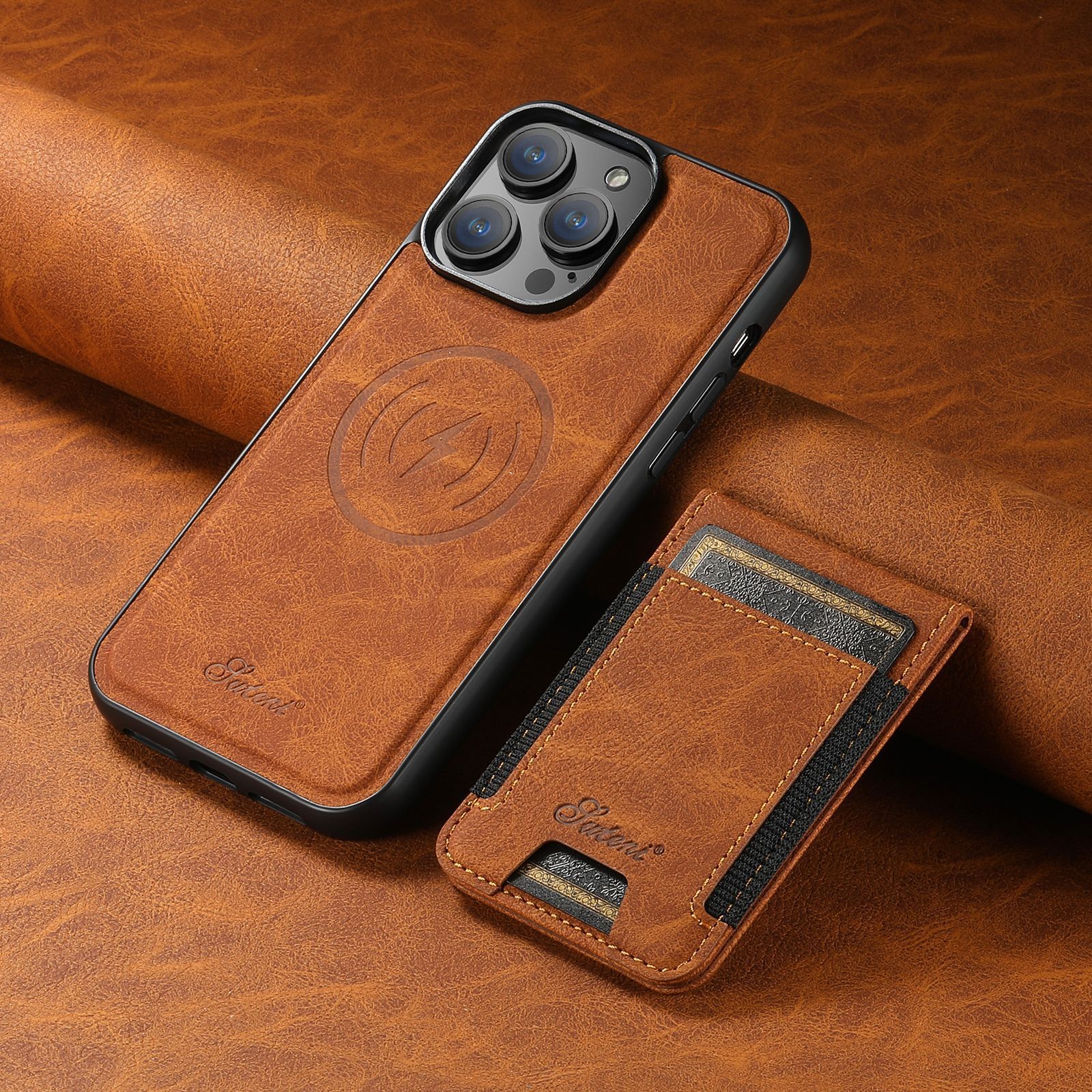 Coque de Luxe iPhone avec Porte-Cartes | Protection Élégante et Fonctionnalités Pratiques