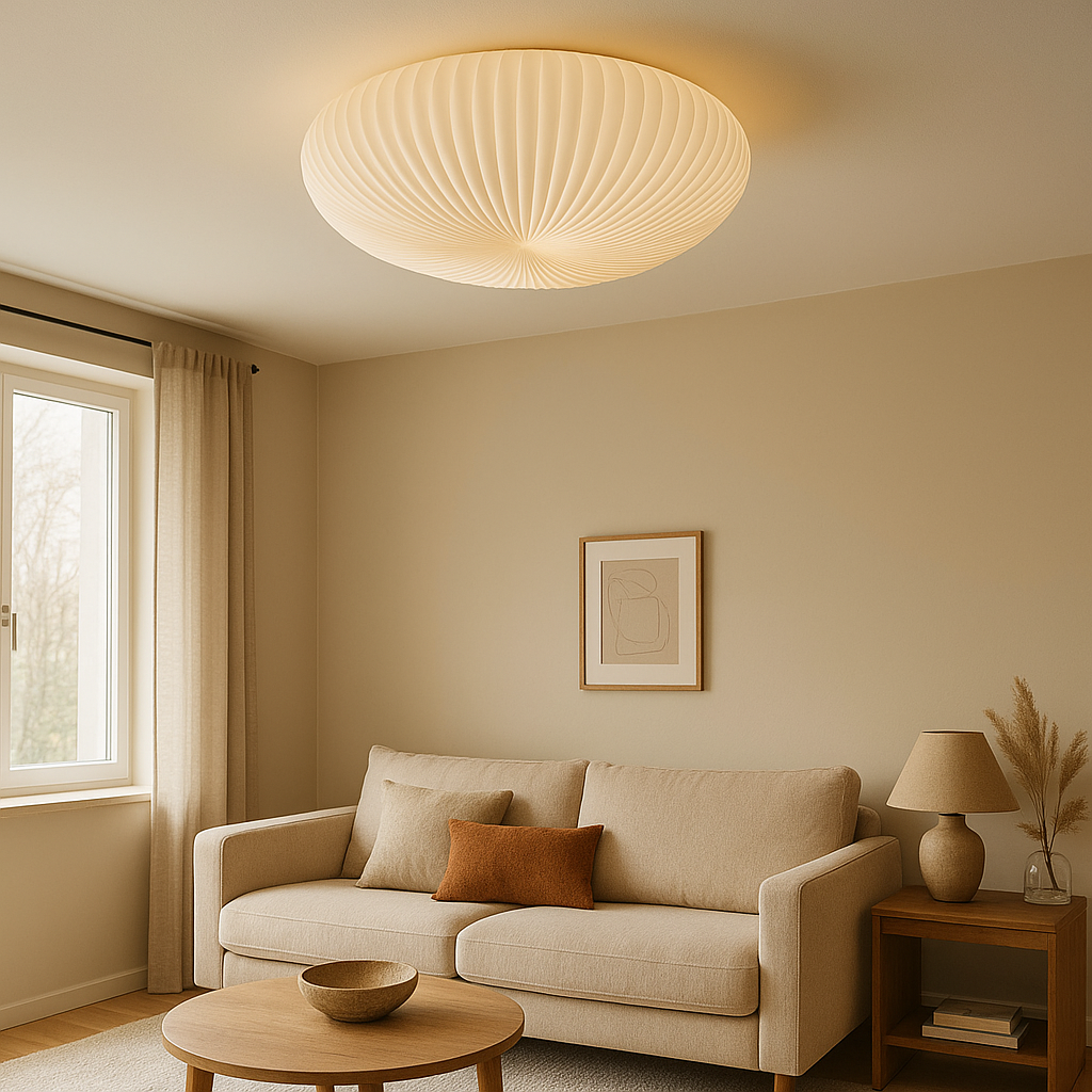 Lampe de Plafond Élégante Moderne | Design Minimaliste et Atmosphère Chaleureuse