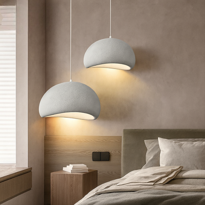 Lampe Suspendue Wabi-Sabi Moderne | Éclairage Élégant et Apaisant