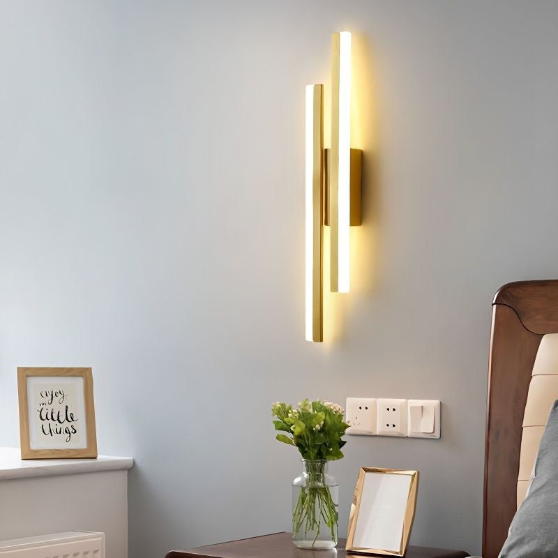 Applique Murale LED Moderne | Design Épuré et Atmosphère Chaleureuse