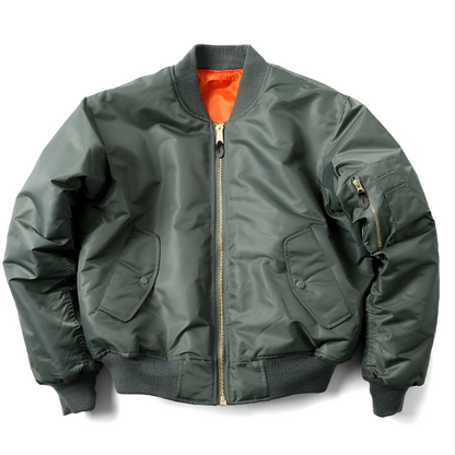 Veste Bomber Unisexe Polyvalente | Style Décontracté et Confort Optimal