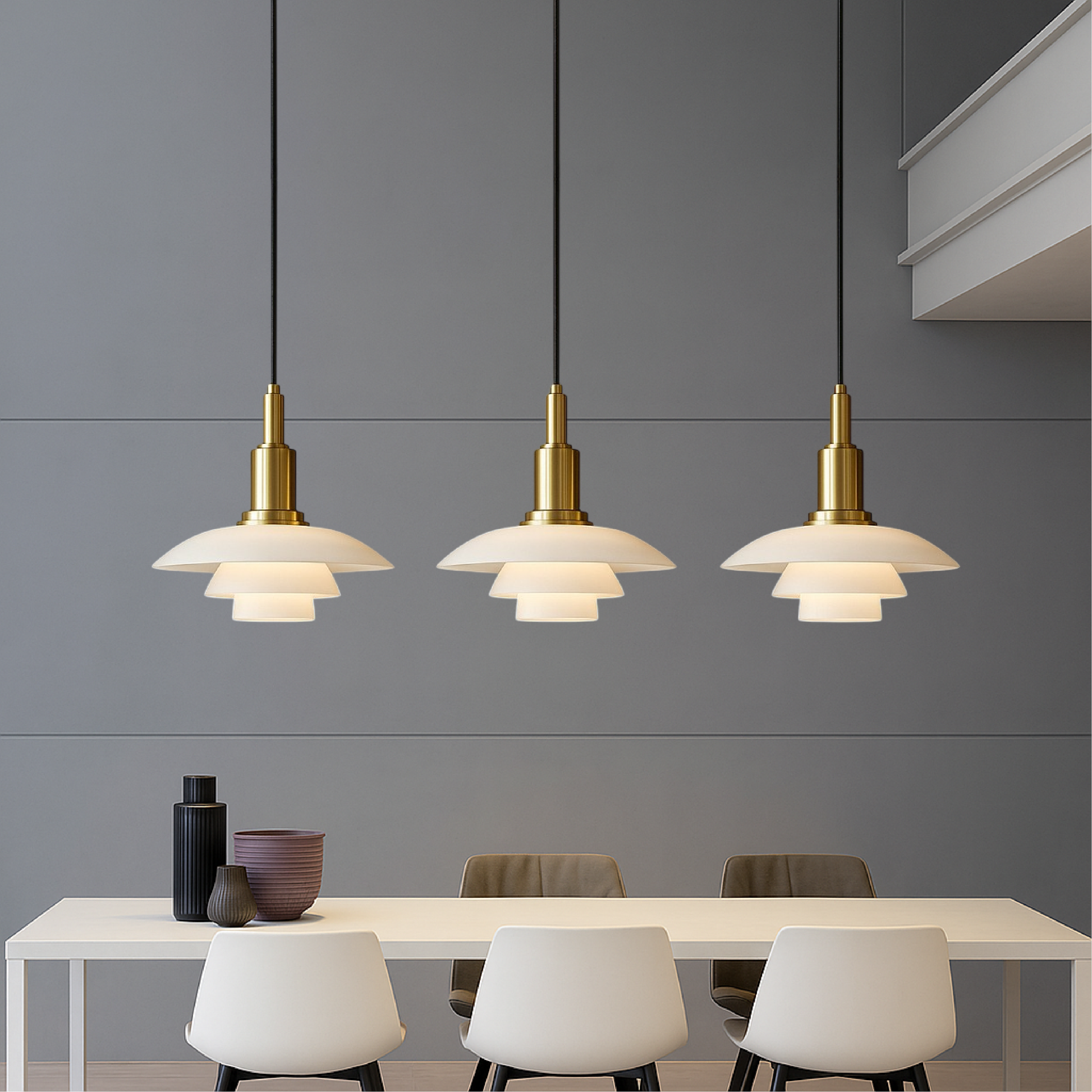 Suspension Design Scandinave | Élégance Moderne et Atmosphère Chaleureuse