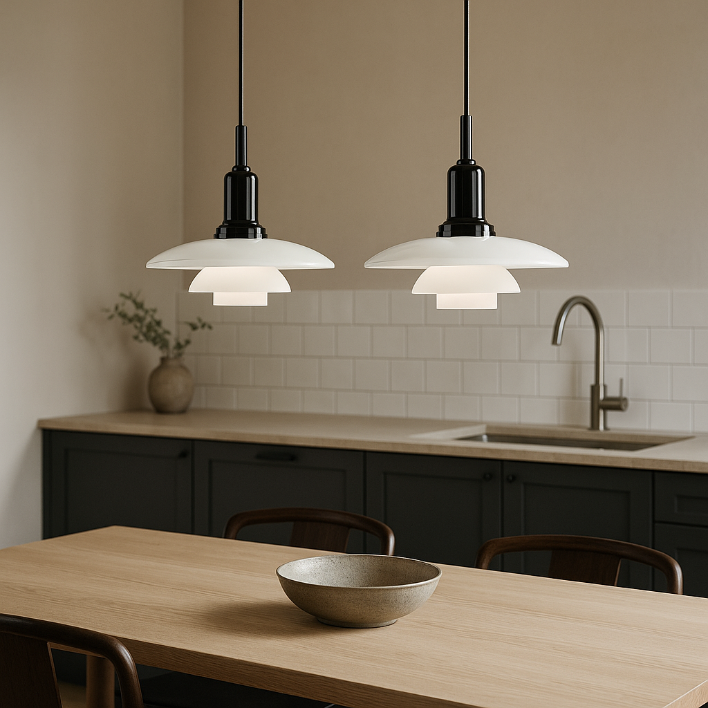 Suspension Design Scandinave | Élégance Moderne et Atmosphère Chaleureuse
