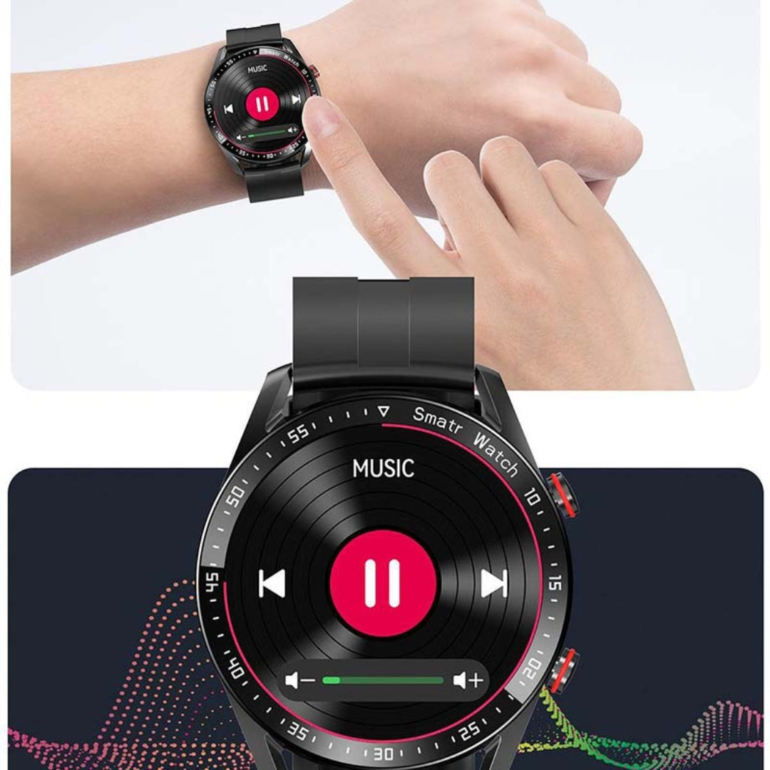 SwissActive™ – Montre Connectée Homme Suivi Santé & Résistance à l'Eau IP67