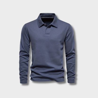 Polo à Manches Longues pour Homme | Élégance et Confort au Quotidien