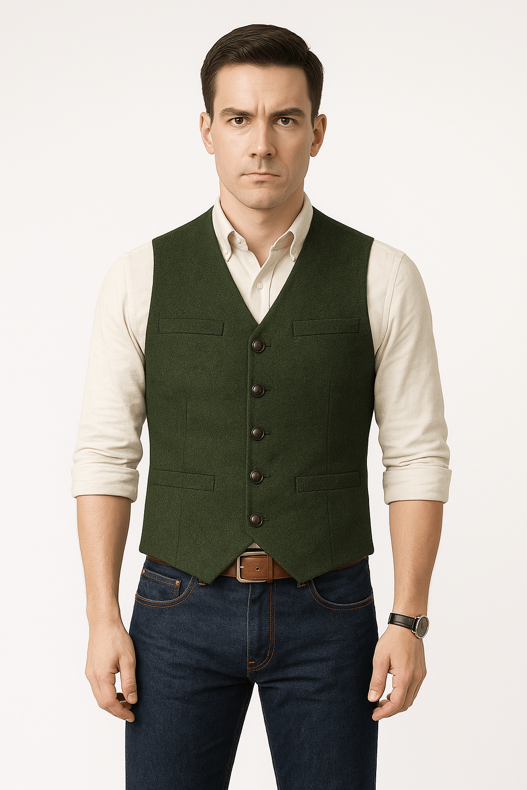 Gilet Blazer Sans Manches Chic | Style Épuré et Polyvalent pour Toutes Occasions