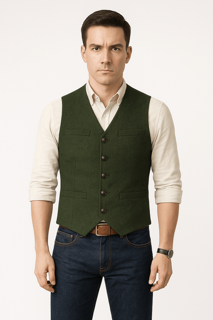 Gilet Blazer Sans Manches Chic | Style Épuré et Polyvalent pour Toutes Occasions