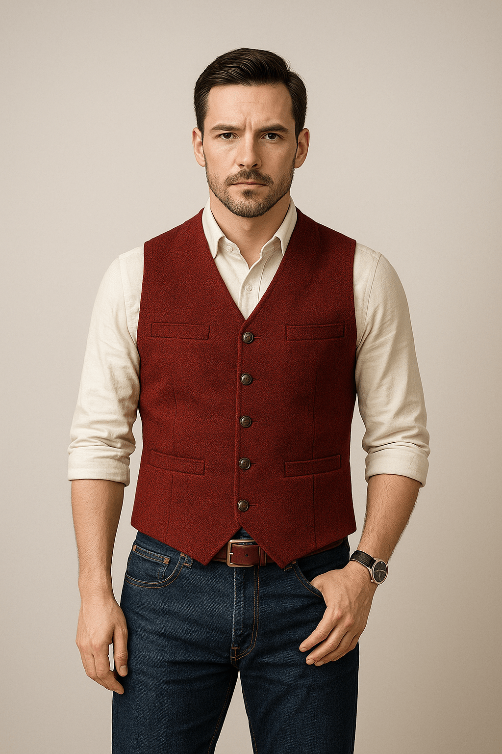 Gilet Blazer Sans Manches Chic | Style Épuré et Polyvalent pour Toutes Occasions