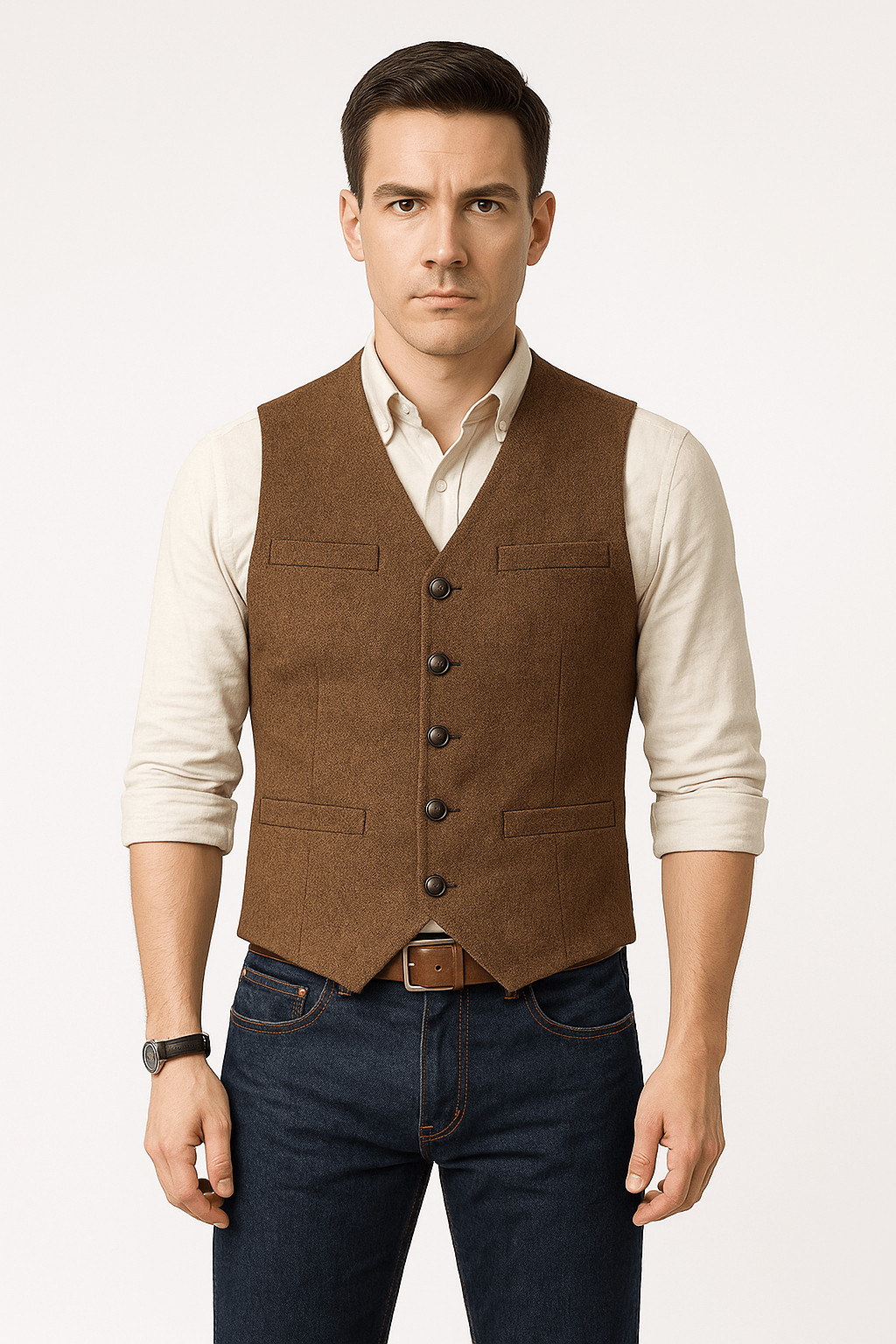 Gilet Blazer Sans Manches Chic | Style Épuré et Polyvalent pour Toutes Occasions