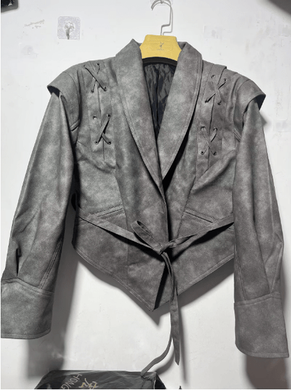 Manteau d'Hiver Élégant pour Femme | Ceinture à Nouer et Look Flatteur