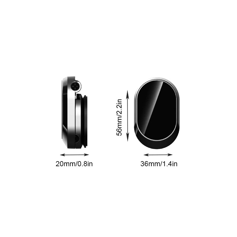 Support de Téléphone Magnétique pour Voiture | Ajustable et Rotatif à 360°