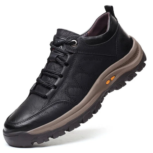 Chaussures Orthopédiques en Cuir pour Hommes | Confort et Style pour Activités Extérieures