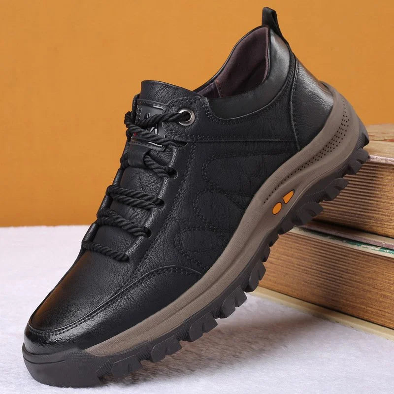 Chaussures Orthopédiques en Cuir pour Hommes | Confort et Style pour Activités Extérieures