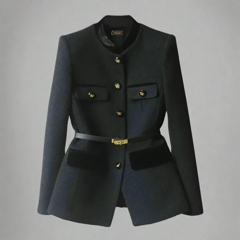 Manteau en Laine Mi-Long pour Femmes | Élégance Classique et Confort Optimal