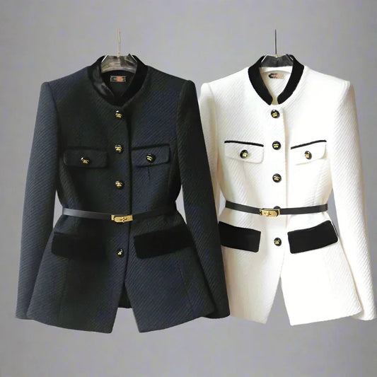 Manteau en Laine Mi-Long pour Femmes | Élégance Classique et Confort Optimal