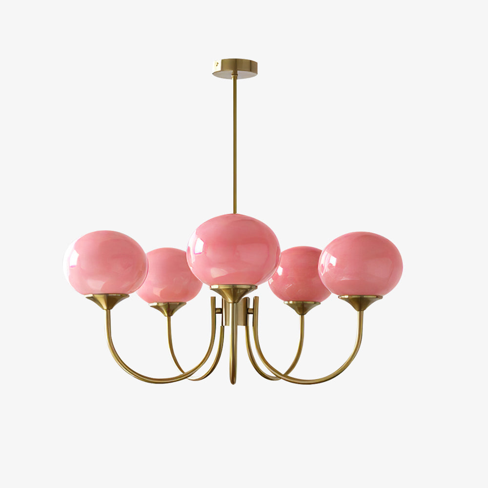 Suspension Chic en Guimauve | Éclat Doux et Élégant pour Intérieur