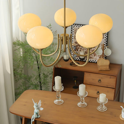 Suspension Chic en Guimauve | Éclat Doux et Élégant pour Intérieur