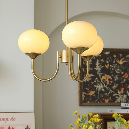Suspension Chic en Guimauve | Éclat Doux et Élégant pour Intérieur