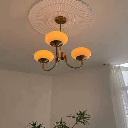Suspension Chic en Guimauve | Éclat Doux et Élégant pour Intérieur