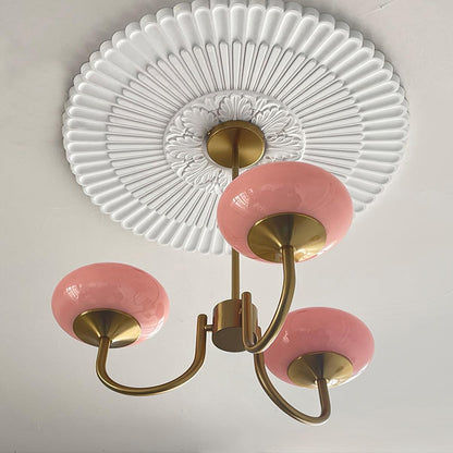 Suspension Chic en Guimauve | Éclat Doux et Élégant pour Intérieur