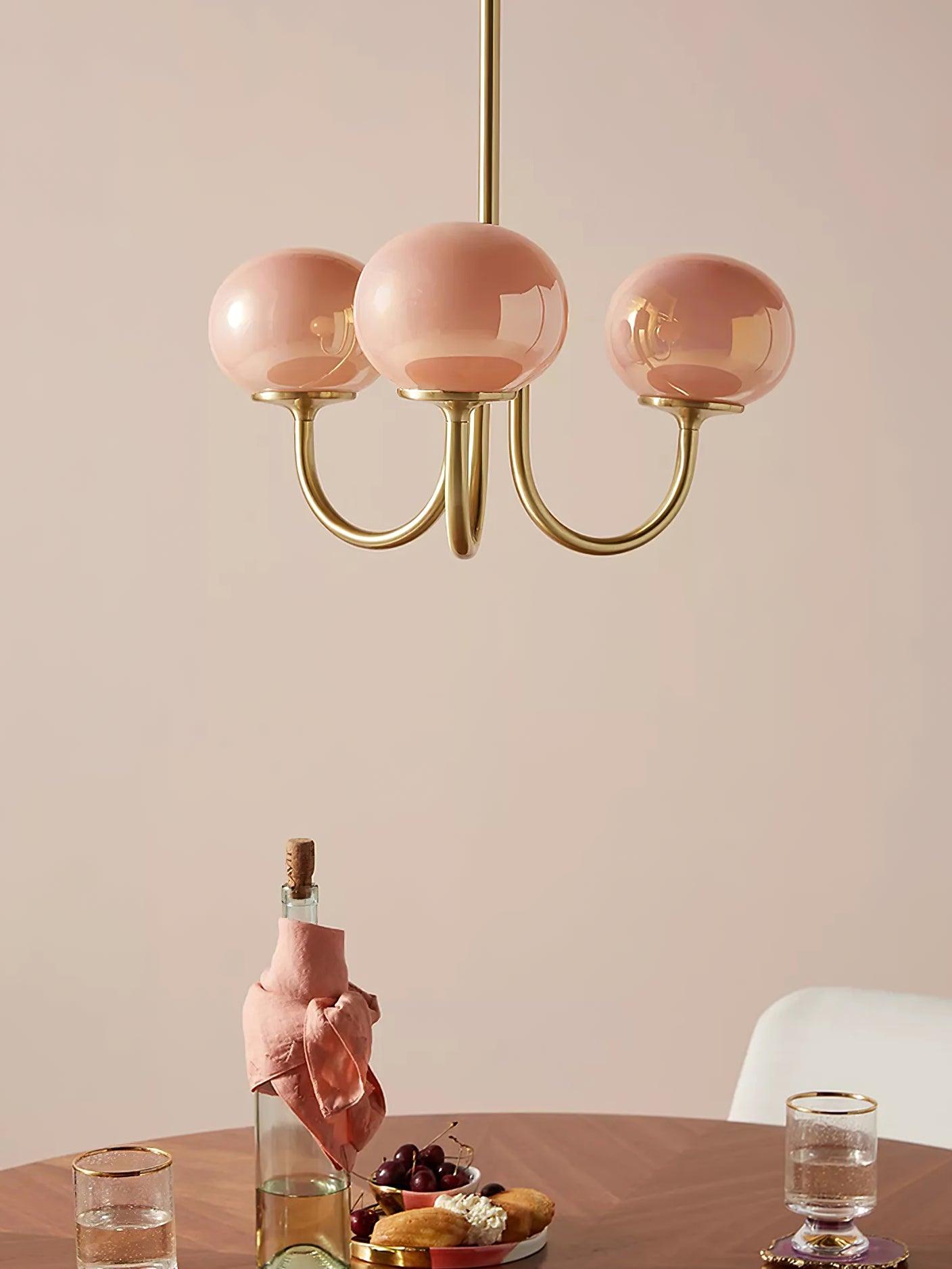 Suspension Chic en Guimauve | Éclat Doux et Élégant pour Intérieur