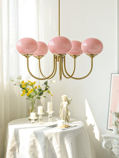 Suspension Chic en Guimauve | Éclat Doux et Élégant pour Intérieur