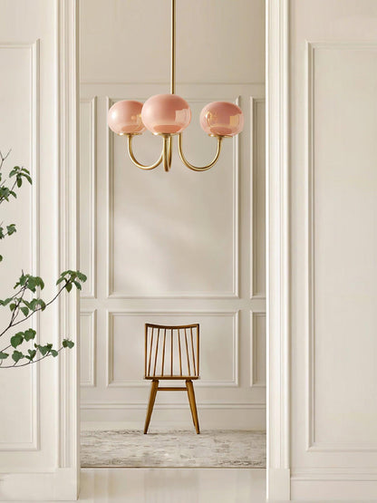 Suspension Chic en Guimauve | Éclat Doux et Élégant pour Intérieur