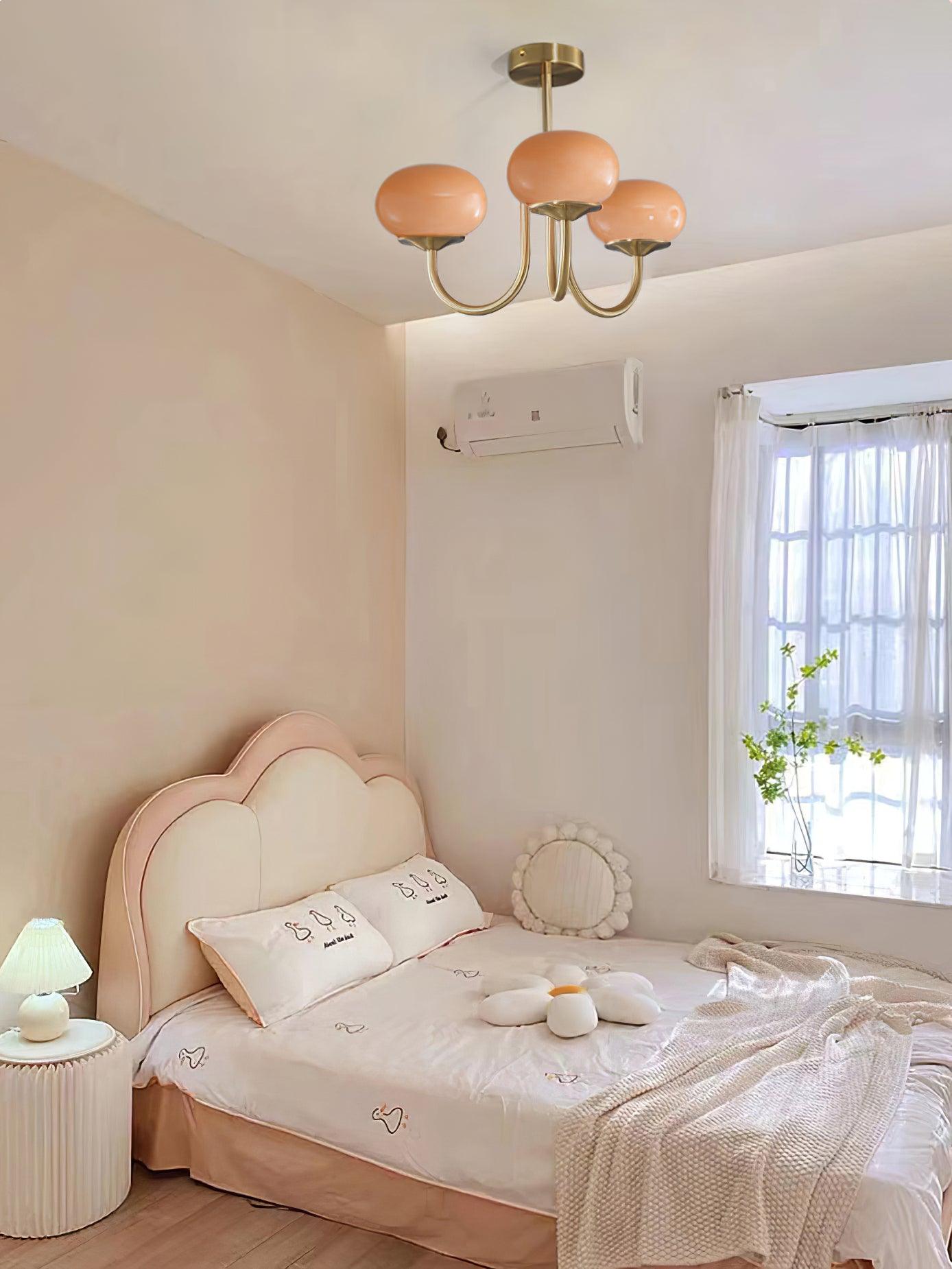 Suspension Chic en Guimauve | Éclat Doux et Élégant pour Intérieur