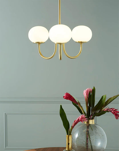 Suspension Chic en Guimauve | Éclat Doux et Élégant pour Intérieur