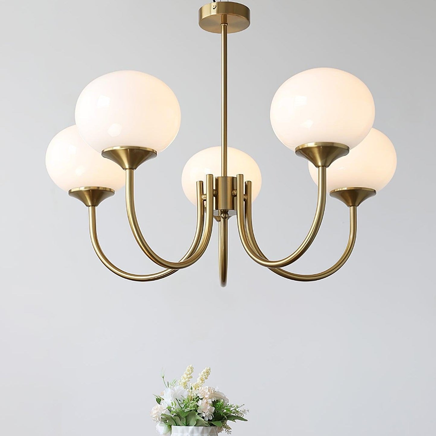 Suspension Chic en Guimauve | Éclat Doux et Élégant pour Intérieur