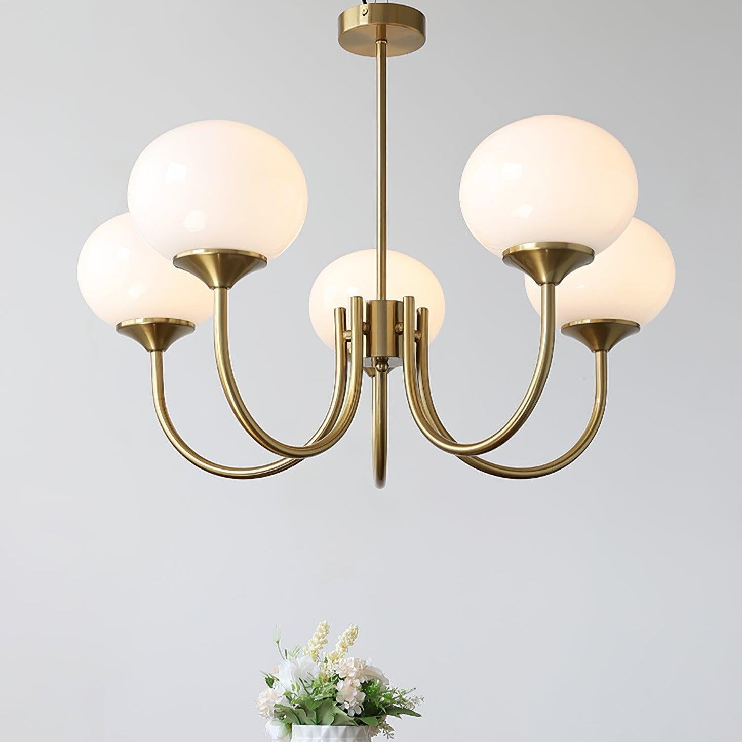 Suspension Chic en Guimauve | Éclat Doux et Élégant pour Intérieur