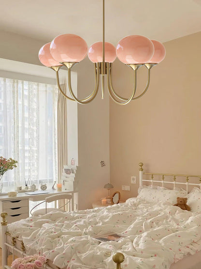 Suspension Chic en Guimauve | Éclat Doux et Élégant pour Intérieur