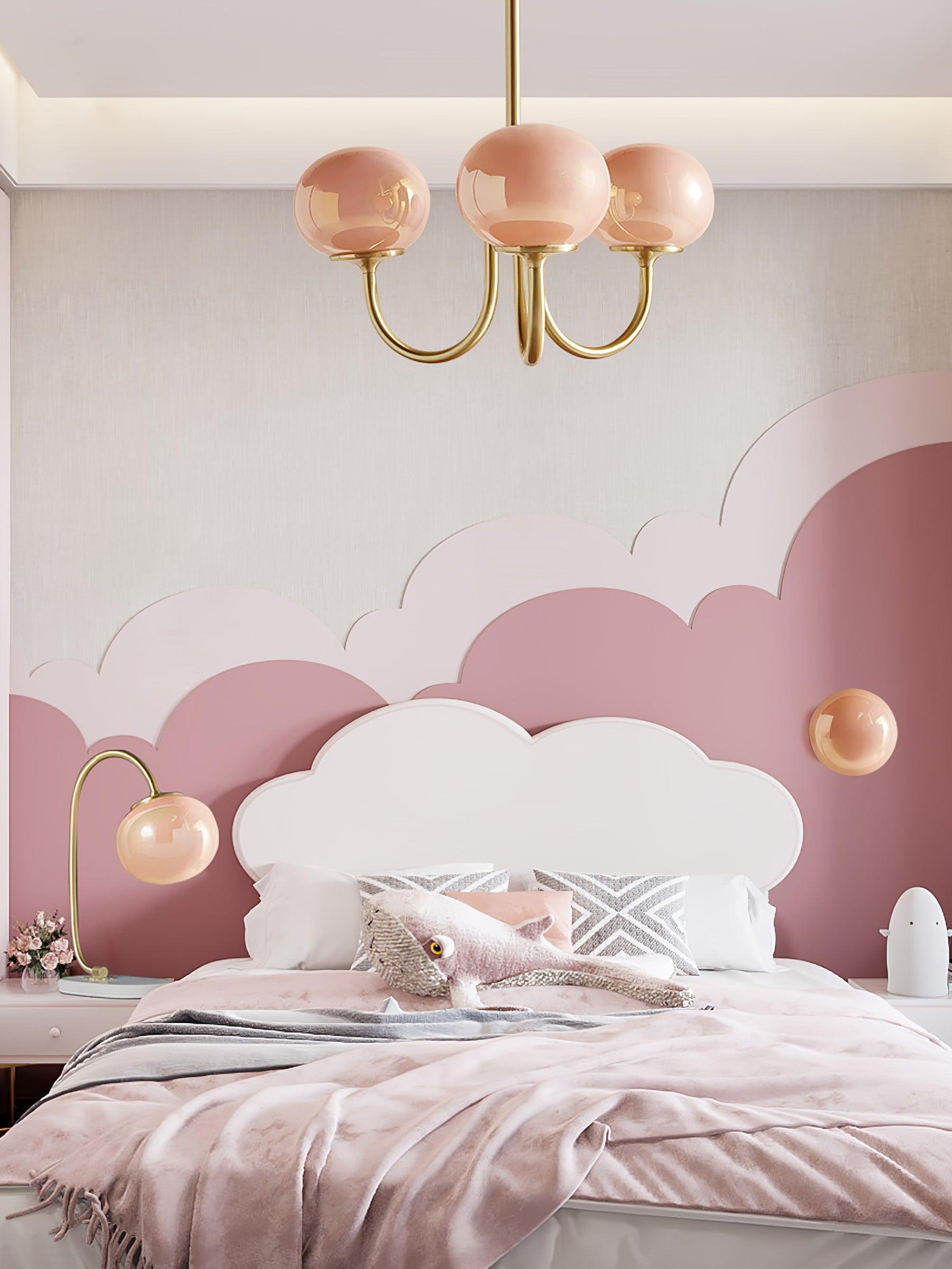 Suspension Chic en Guimauve | Éclat Doux et Élégant pour Intérieur