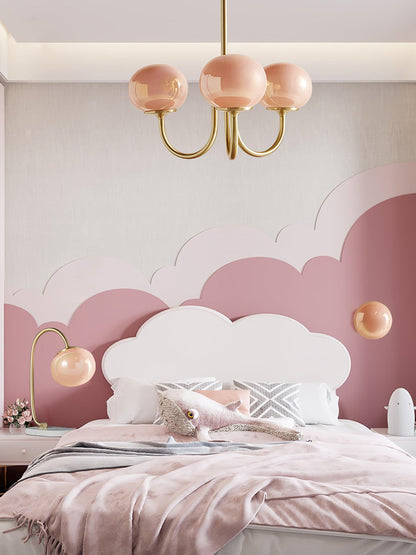 Suspension Chic en Guimauve | Éclat Doux et Élégant pour Intérieur