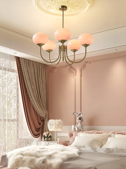 Suspension Chic en Guimauve | Éclat Doux et Élégant pour Intérieur