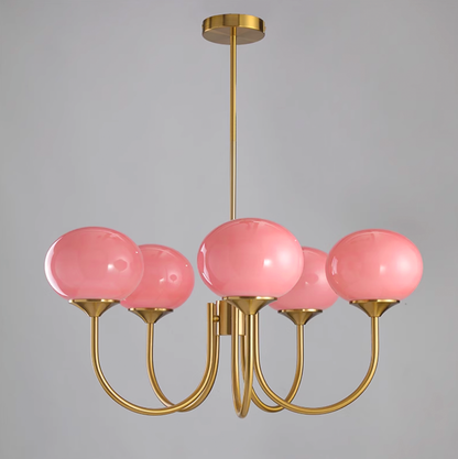 Suspension Chic en Guimauve | Éclat Doux et Élégant pour Intérieur