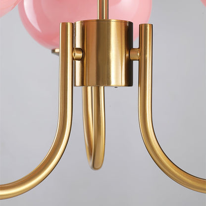 Suspension Chic en Guimauve | Éclat Doux et Élégant pour Intérieur