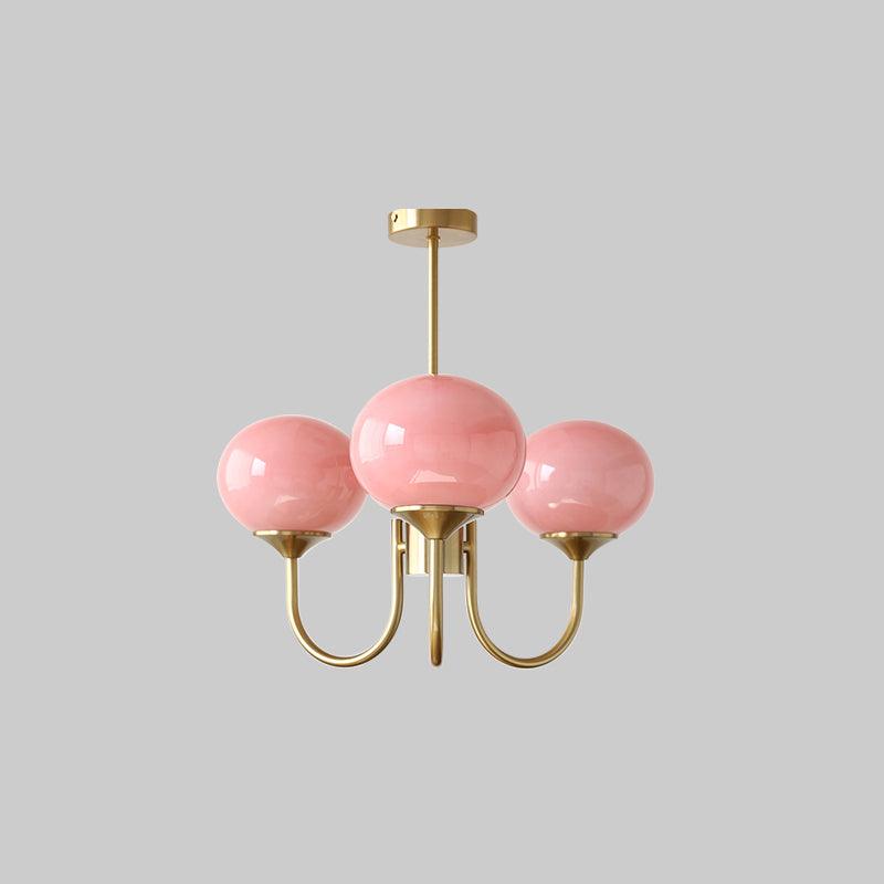 Suspension Chic en Guimauve | Éclat Doux et Élégant pour Intérieur