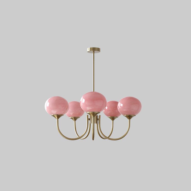 Suspension Chic en Guimauve | Éclat Doux et Élégant pour Intérieur